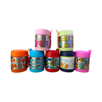 Gourde isotherme portable en acier inoxydable 304 de 300 ml avec cuillère, isolation thermique 6-12 heures, pour la rentrée scolaire