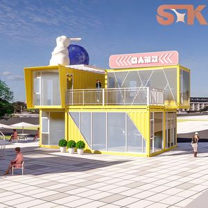 Magasin mobile modulaire en acier, conteneur extensible, maison mobile, food truck - Product Image 2