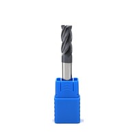Fraise de dégrossissage d'angle en acier au tungstène avec revêtement en alliage HRC45 pour CNC, outil de fraisage pour machine