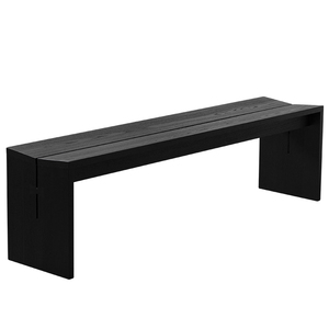 Banco de madera maciza de fresno hecho a mano con cómodo <span class=keywords><strong>taburete</strong></span> de mesa de té medieval con tenón en forma de V, diseño moderno para sala de estar - Product Image 5