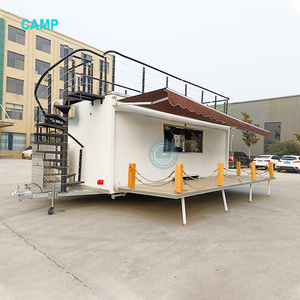 Camion de restauration mobile de luxe CAMPTRL entièrement équipé pour la vente de glaces, de barbecues et de nourriture, remorque de concession, voiture de restauration rapide - Product Image 5