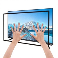 Nouvel écran tactile infrarouge de 24 pouces avec interface USB, étanche, pour machines de commande et d'information publicitaire (usage professionnel)