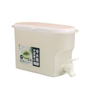 Cold Water Jug 3.5L With Faucet Refrigerator Storage Portable Beverage Container Fruit Tea Herbal Tea Pot - Product Image 5