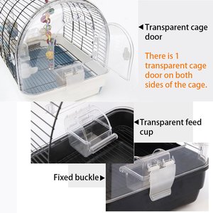 Cages d'exposition d'oiseaux portables <span class=keywords><strong>cage</strong></span> canari petite <span class=keywords><strong>cage</strong></span> de perroquet à vendre - Product Image 6