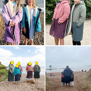 Design de mode personnalisé <span class=keywords><strong>Robe</strong></span> à langer imperméable surdimensionné <span class=keywords><strong>Robe</strong></span> à langer à sec Surf Poncho Manteau à manches longues pour adulte - Product Image 4