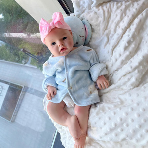 Muñecas Bebé Reborn de Silicona Suave Realistas de 20 Pulgadas, Juego Completo de Moda, Muñecas Recién Nacidas Realistas para Niñas y Niños - Product Image 2