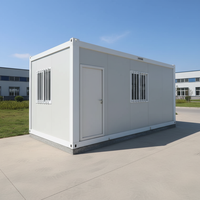 Maison conteneur de luxe à 2 chambres, moderne et modulaire, préfabriquée pour villas, complexes hôteliers et logements durables