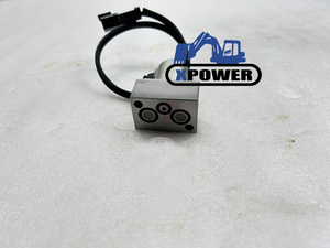 โซลินอยด์วาล์ว Xpower 702-21-57400 702-21-55901 7022157400 วาล์วควบคุมปั๊มไฮดรอลิกหลัก สำหรับรถขุด PC200-7 PC200-8 - Product Image 4