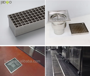 Inserto per <span class=keywords><strong>Scarico</strong></span> Lavello da <span class=keywords><strong>Cucina</strong></span> Commerciale in Acciaio Inox di Alta Qualità, Anti-Odore, Igienico, Ecologico, Quadrato, per Pavimento e Vasca da Bagno Esterna - Product Image 6
