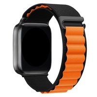 Bracelet de montre sport en nylon pour Apple Watch Ultra 2 49mm Series 8 9 45mm 41mm Strap Alpine Loop