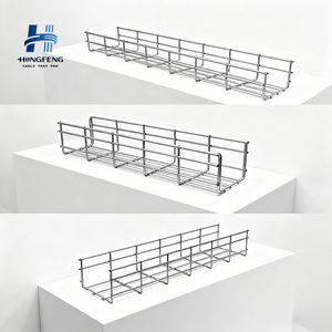 Plateau de câblage industriel en treillis métallique galvanisé à chaud en acier inoxydable, capacité 200 kg, longueur 6 m, largeur 150 mm, couleur personnalisée, MOQ 1 pièce - Product Image 3