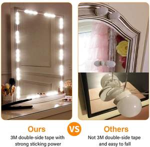 Modules LED pour miroir de coiffeuse, éclairage de table de salle de bain, éclairage de miroir à intensité variable, éclairage de table de maquillage, livraison directe - Product Image 5