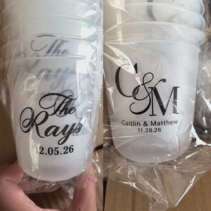 Vasos de Plástico Personalizados con Logotipo para Bodas, Fiestas y Eventos Deportivos, de 16oz, 14oz y 12oz, con Diseño de Balón de Fútbol, Material PP Esmerilado - Product Image 5
