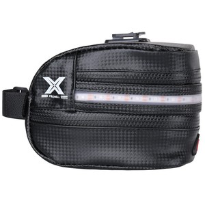 Yueli Prowell <b>Bicycle</b> Rear Bag Cylindrical With <b>Light</b> Water Resistant Riding Seat Storage Bag - Product Image 4