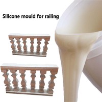 Caoutchouc de silicone liquide de matière première directe d'usine pour la fabrication de moules de colonne romaine de ciment