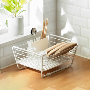 Kitchen Drain Display Sink Rack Durability Over Sink Roll Up Dish Drying Adjustable sink organizer kitchen