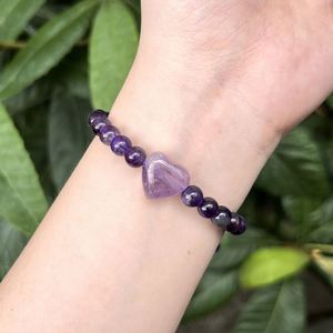 Bracelet en pierre naturelle avec perles de verre colorées, géométrie sacrée, logo gravé au laser, réduction sur les achats en gros - Product Image 4