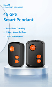 Không Thấm Nước 4G GPS Tracker hoảng loạn SOS nút khẩn cấp tự động rơi phát hiện thời gian thực theo dõi báo động cá nhân thiết bị an toàn - Product Image 4