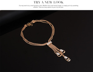 Go Party – ensemble de bijoux de mode africaine pour femmes, pampilles saoudiennes, plaqué or 18K, cristal de dubaï, ensemble de bijoux de mariage, accessoire de robe - Product Image 2