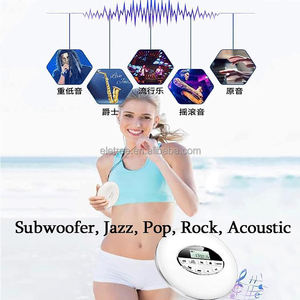 <span class=keywords><strong>Lecteur</strong></span> <span class=keywords><strong>CD</strong></span> portable multifonctionnel <span class=keywords><strong>pour</strong></span> enfants 5 effets sonores 4 modes de lecture Baladeur d'album de musique MP3 avec haut-parleur - Product Image 3