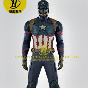 Costume Marvel <span class=keywords><strong>Steve</strong></span> <span class=keywords><strong>Rogers</strong></span> personnalisé pour Halloween TV &amp;   Costume de cosplay de film pour hommes adultes - Product Image 2
