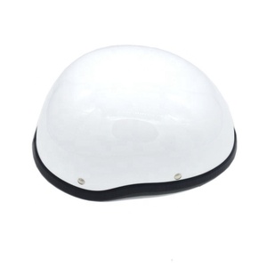 <span class=keywords><strong>Casco</strong></span> Protettivo di Alta Qualità in ABS Nero/<span class=keywords><strong>Bianco</strong></span> Taglia Unica Mezzo <span class=keywords><strong>Casco</strong></span> per Moto - Product Image 5