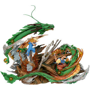 LAST SLEEP LS Super Saiyan Heaven and Earth Showdown Statue en PVC <span class=keywords><strong>de</strong></span> 35 cm <span class=keywords><strong>de</strong></span> haut avec un savoir-faire exquis pour les fans d'anime et les cadeaux - Product Image 5