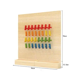 Retail Educational DIY Play colorful Dominos Wall Game Interactive wall Domino wall