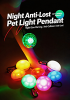 Colgante LED de Seguridad para Mascotas, Ajustable, Impermeable, Multimodo, Intermitente, Universal, para Caminar de Noche