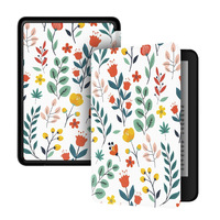 2024 baru Kindle e-reader Paperwhite Case 7 inci kustom sublimasi lembut belakang PU kulit penutup pintar Case