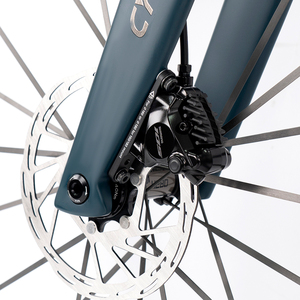 Vélo de route en carbone de haut niveau R18 avec système de vitesses complet 105 R7120 24 vitesses, <span class=keywords><strong>frein</strong></span> à disque hydraulique, roues en carbone de 58 mm pour la <span class=keywords><strong>course</strong></span> - Product Image 2