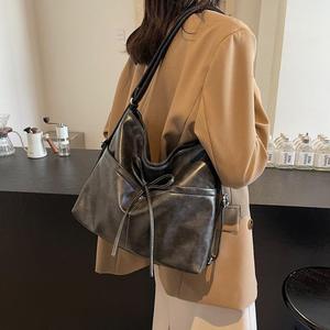 Bolso de Hombro Elegante con Lazo para Mujer, Edición Coreana, Bolso de Axila, Nuevo Bolso de Hombro Individual - Product Image 4