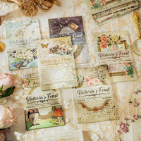 30 pezzi/pacco di carta con Collage di bordo in pizzo di carta vittoriana per la decorazione di fogli di carta 6 modelli