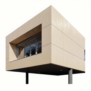 Lámina de Aluminio Sólido 9521 Nano Naranja Perlado, Resistente a los Rayos UV y Antiestática, de 3 mm, para Revestimiento de Exteriores de Terminales Aeroportuarias - Product Image 1