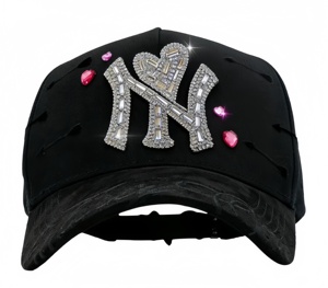 Casquette d'été ajustable Barbas Hats Oro No Brainer à boucle simple, style sportif, 100% coton, pour adulte, avec logo brodé - Product Image 1