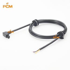 Câble d'assemblage de signal d'alimentation à angle droit Micro-Fit 3.0 4 broches vers extrémité ouverte 90 degrés 300V 5A pour appareil embarqué industriel - Product Image 6