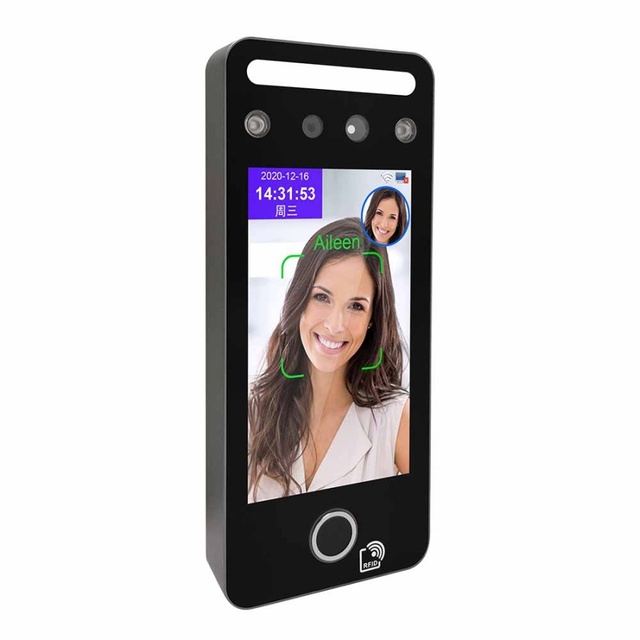 AI Face Recognition Camera Biometric Fingerprint Attendance Cloud Based Door Access Control Access Face