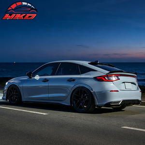 สปอยเลอร์หลังทรง V สีดำเงา สำหรับ Civic FL Type R Hatchback ปี 2022-2026 - Product Image 2