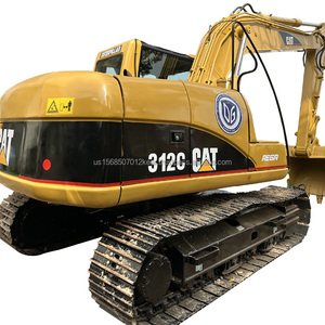 Miniexcavadora Caterpillar usada japonesa CAT312c 12T 308 312 313 para oficios de construcción y construcción de carreteras urbanas - Product Image 1