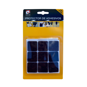 แผ่นรองขาโต๊ะเอ้อาร์พี 9 สแควร์ 25 มม. แผ่นกันรอยแบบมีกาว สีน้ำตาล - Product Image 2