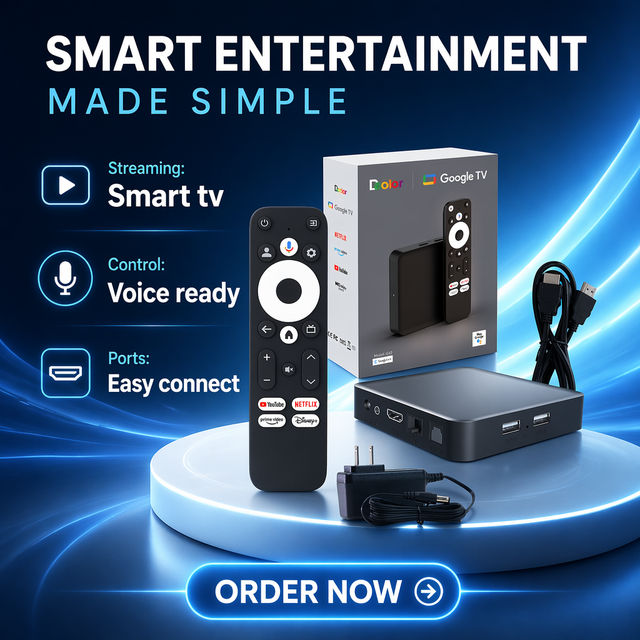 Hako for TV Certified Android 12 Smart TV Box 8K Streaming Media Player 2GB 32GB Dual-Band WiFi 2.4G/5G Voice Remote CE/FCC