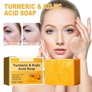 Sabun Pembersih kunyit pencerah, sabun pembersih kunyit pengurang Noda, pencerah dan pelembut - Product Image 2