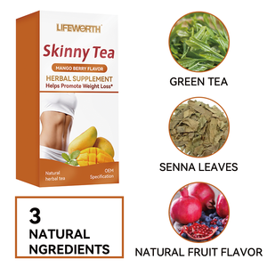 Tè Detox Dimagrante LIFEWORTH, Tè Verde Aromatizzato con Sambuco, Mirtillo Rosso, Mela, Lampone, Limone e Anguria in Bustine - Product Image 3