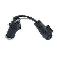 Pièces de remorque Autone TC2083 adaptateur de remorque 12V / 7 broches à 13 broches avec prise et prises