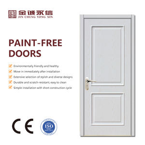 Porte Interne in Legno Massello Senza Vernice in MDF HDF PVC <span class=keywords><strong>Design</strong></span> 2025 Vendita Calda - Product Image 3