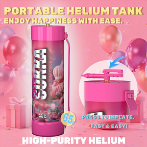 Tanque de Helio Desechable <span class=keywords><strong>SOKKA</strong></span>, Cilindro de Helio Portátil que Llena Más de 100 Globos, para Fiestas, Bodas, Cumpleaños y Decoraciones - Product Image 3