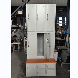 <span class=keywords><strong>Casier</strong></span> en métal vestiaire salle de gym 6 portes armoire en métal casiers avec <span class=keywords><strong>banc</strong></span> et porte-<span class=keywords><strong>chaussures</strong></span> Z forme porte en acier <span class=keywords><strong>casier</strong></span> - Product Image 6