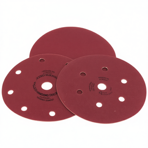 Discos de Lijado con Velcro TTAKE, Grano 120, 8+1 Orificios, Discos de Fibra para Lijadoras Orbitales - Product Image 2