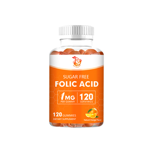 Gomitas de Ácido Fólico OEM ODM con Alcohol de Azúcar y Sodio, Mantente Saludable y Fuerte Durante el Embarazo, Gomitas Dietéticas - Product Image 1