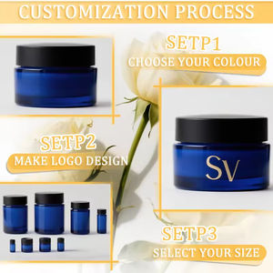 Pots en plastique de qualité supérieure, luxueux, 20g, 30g, 50g, pour crème pour les yeux, soins de la peau, cosmétiques, <span class=keywords><strong>pot</strong></span> en plastique pour cosmétiques - Product Image 5